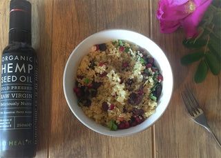 Herby Quinoa and Pomegranate Salad