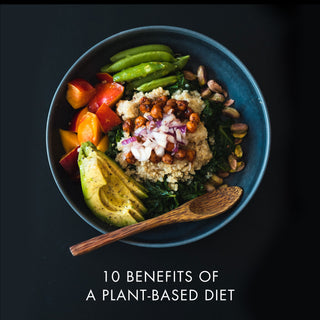 10 BENEFITS OF SWITCHING TO A PLANT-BASED DIET