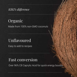 C8 MCT Oil, Organic - 500ml kiki health