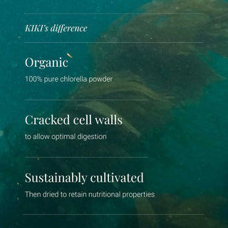Chlorella Powder, Organic - 200g kiki health