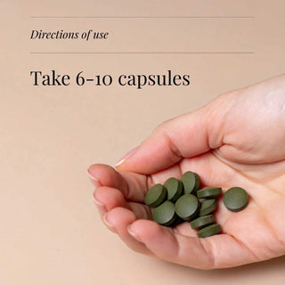 Chlorella Tablets, Organic - 200 Tablets KIKI Health