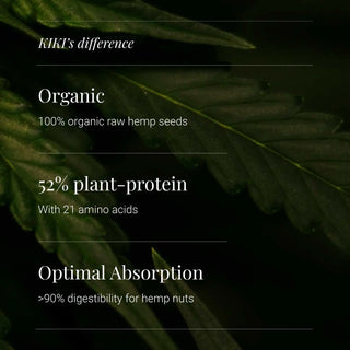 Hemp Protein, Organic - 235g kiki health