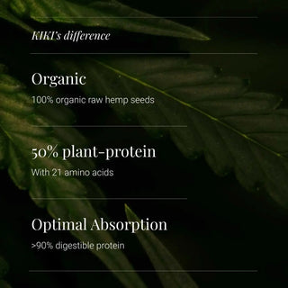 Hemp Protein, Organic - 235g kiki health