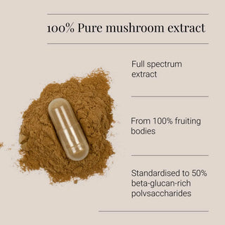 Maitake Extract, Organic - 60 Vegicaps kiki health