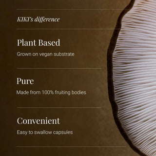 Multi-Mushroom Extract Blend, Organic - 60 Vegicaps kiki health