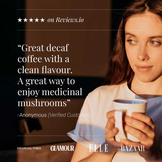 Decaffeinated Mushroom Coffee, Organic - 75g kiki health