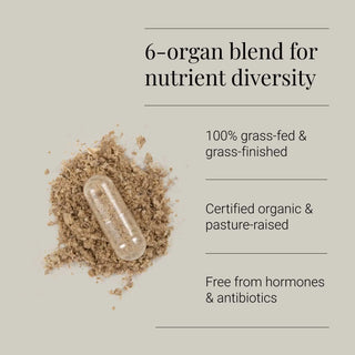 Organic Organ Complex - 180 Capsules KIKI Health