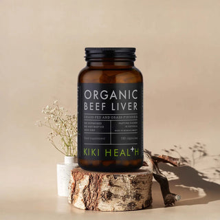 Organic Beef Liver - 180 Capsules KIKI Health