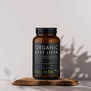 Organic Beef Liver - 180 Capsules KIKI Health