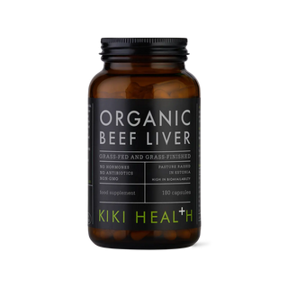 Organic Beef Liver - 180 Capsules KIKI Health