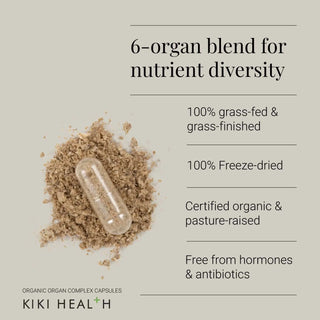 Organic Organ Complex - 6 organs - KIKI Health