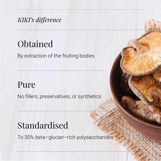 Shiitake Extract, Organic - 50g kiki health