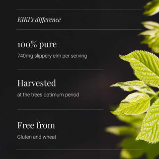 Slippery Elm, Organic - 60 Vegicaps kiki health