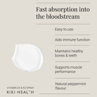 Vitamin D3 + K2 KIKI Health
