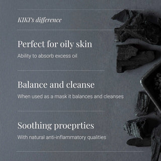 Zeolite With Activated Charcoal Powder - 60g kiki health