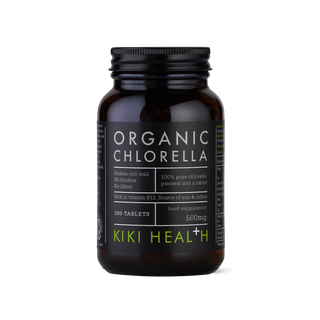 Chlorella Tablets, Organic - 200 Tablets  KIKI Health   