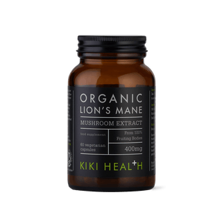 Lion's Mane Extract, Organic - 60 Vegicaps Vegicaps kiki health    