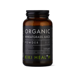 Wheatgrass Juice Powder, Organic - 100g Powder kiki health    